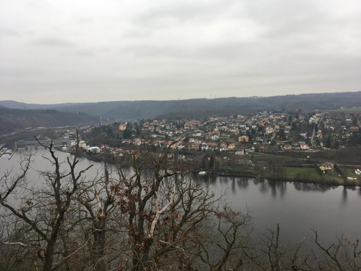 Apartament Na Vyhlidce Vrané nad Vltavou Zewnętrze zdjęcie